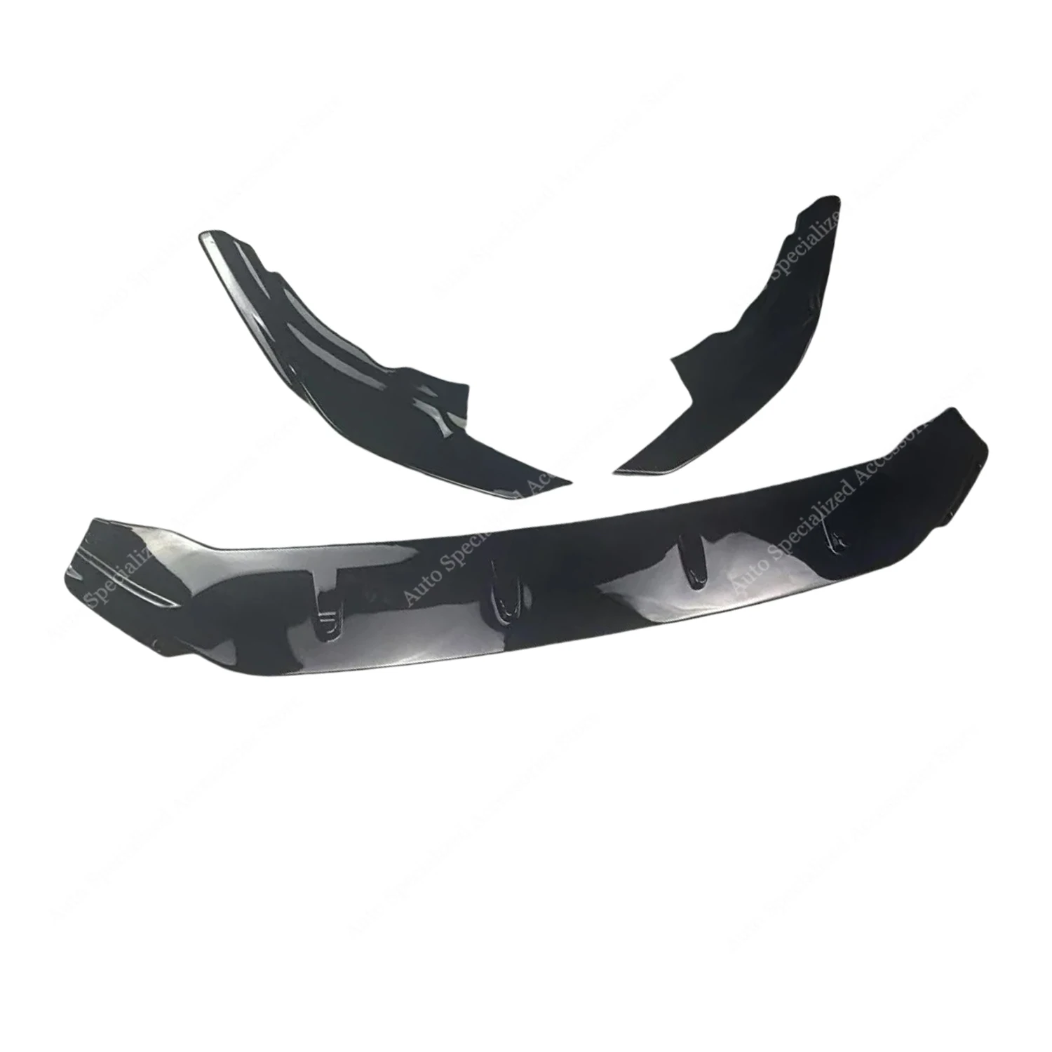 Divisor alerón parachoques delantero VW Golf MK8.5 R negro brillo - imagen 5