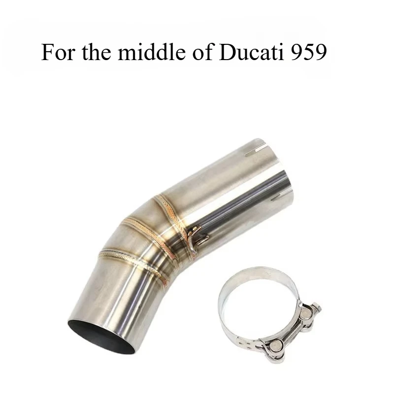 Escape Slip On 60mm instalado en Ducati 959