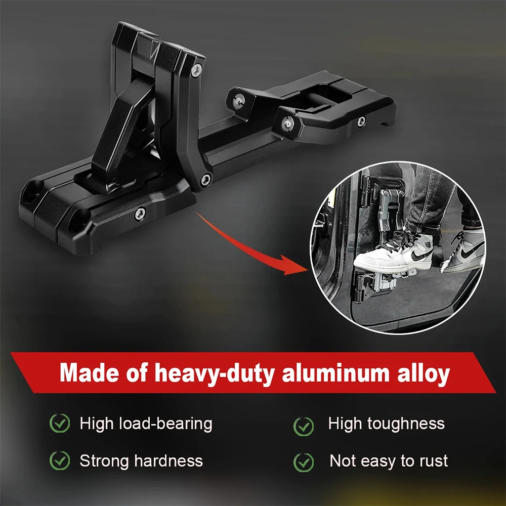 Accesorio de aluminio para el exterior del Jeep Wrangler