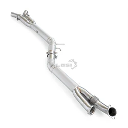 Tubo intermedio de igual longitud BMW M3/M4 G80/G82 con protector térmico