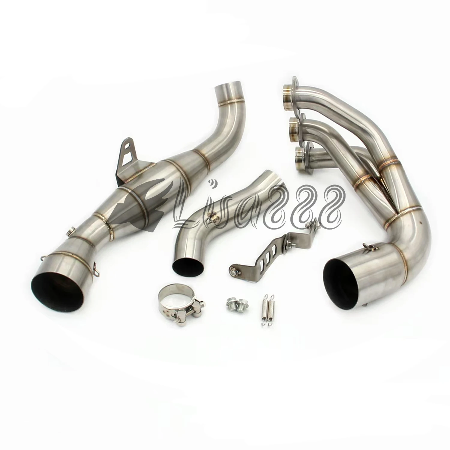 Sistema de escape Yamaha MT-09/FZ-09 tubo de enlace 2024-2025 - imagen 3