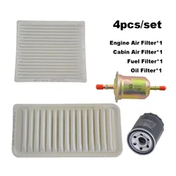 Juego de filtros de piezas para motor de coche, filtro de aceite y combustible de aire fresco, para BYD F3 2005-2013-2016/ F3R L3 G3R 1.5L 2010-2014