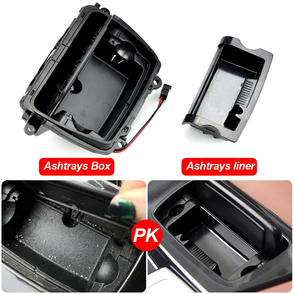 Cenicero de consola central para BMW Serie 5 F10-F18 (2010-2016) - imagen 3