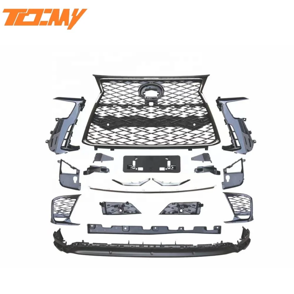 Kit carrocería rejilla cromada PP ABS para Lexus LX600 2022 - imagen 2