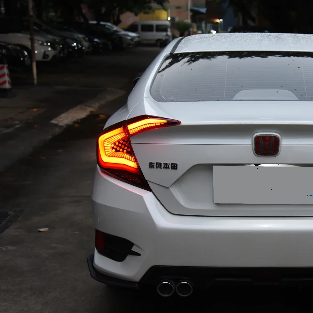 Faros traseros LED dinámicos Honda Civic X FK7/FK8 2016-2021 - imagen 3