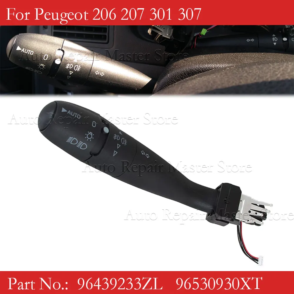 Interruptor de intermitentes OEM 96439233ZL – Peugeot 206/207/301/307