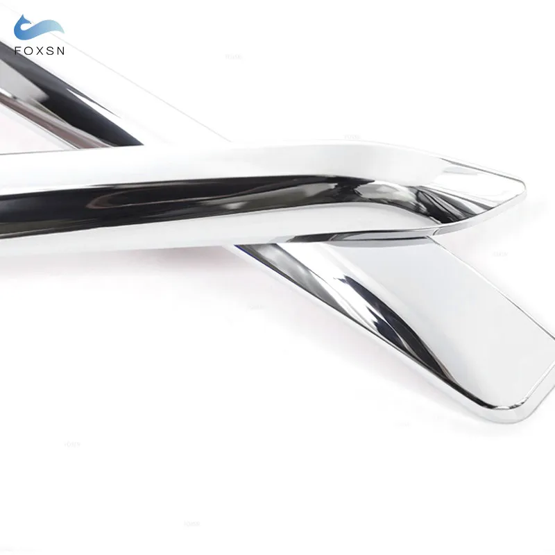 Embellecedor ceja faro BMW X1 F48 ABS cromado brillante antiniebla - imagen 3