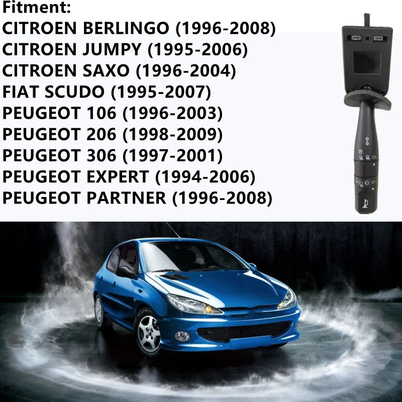 Linght mando de intermitentes – Peugeot 106/206/306, Partner/Berlingo - imagen 2