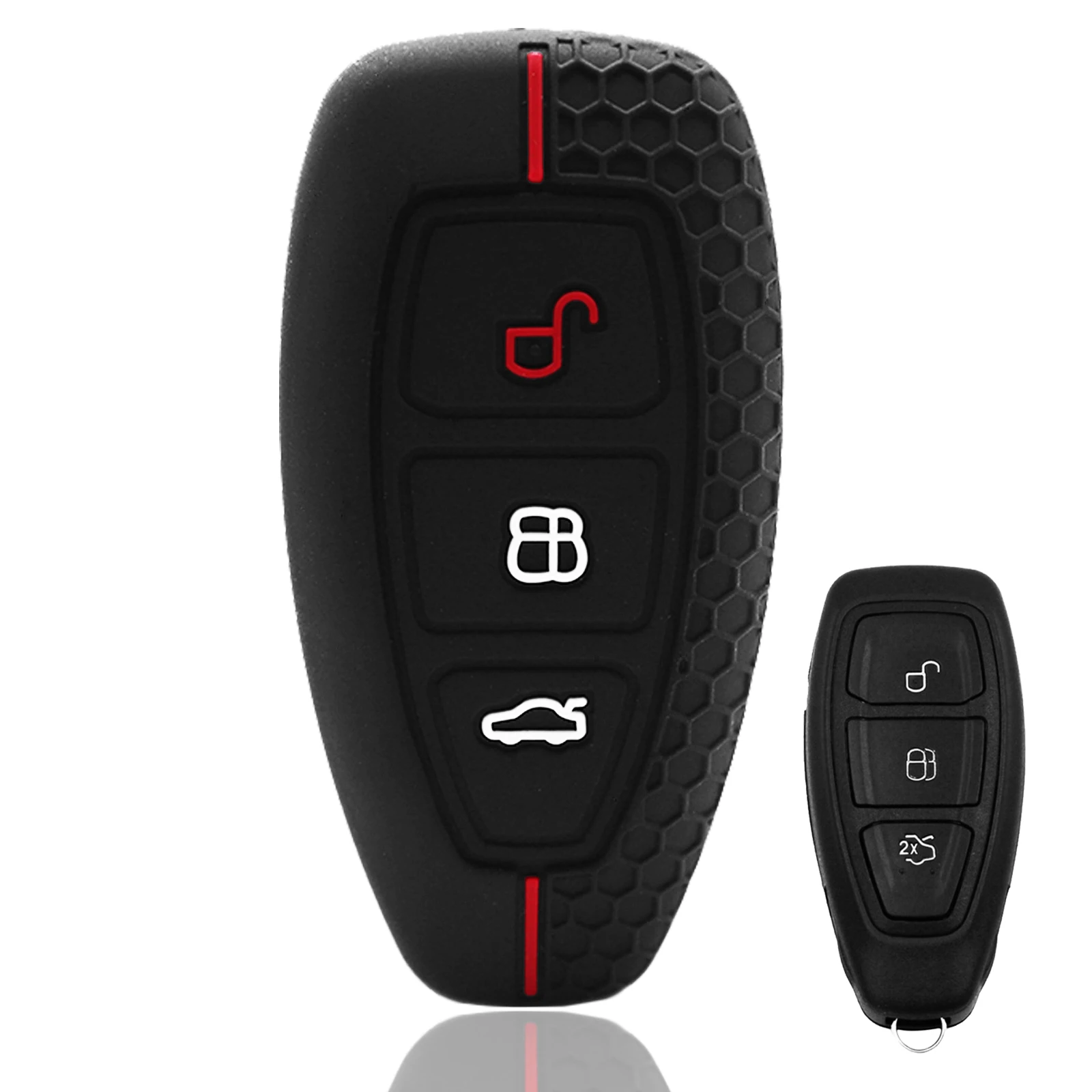 Funda silicona llavero para Ford Fiesta y Focus