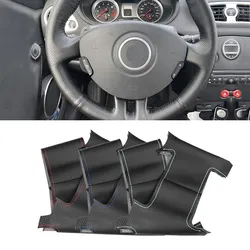 Cubierta de volante microfibra perforada para Renault Clio RS
