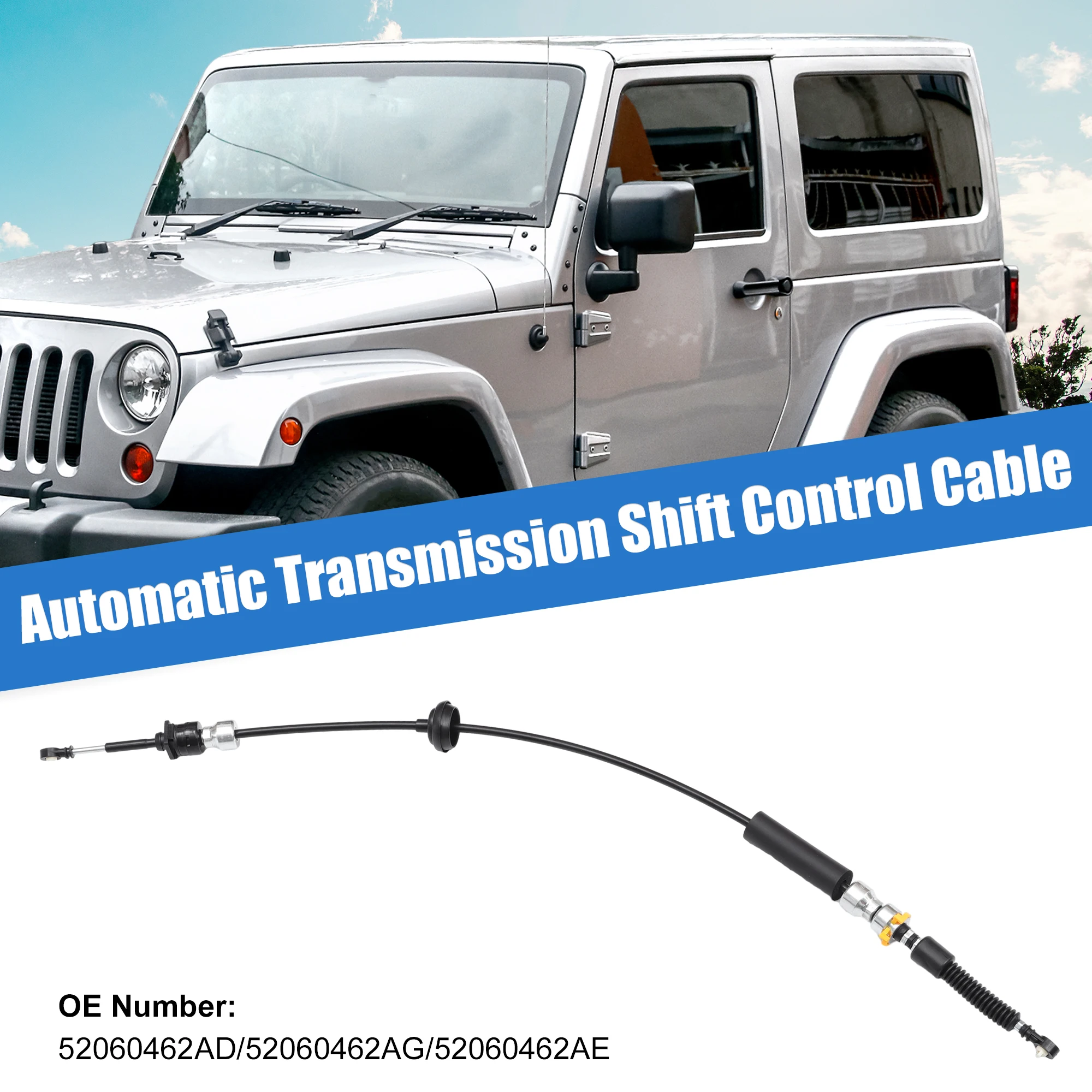 Cable caja transferencia Jeep Wrangler 3.8L V6 2007-2011 52060462AD