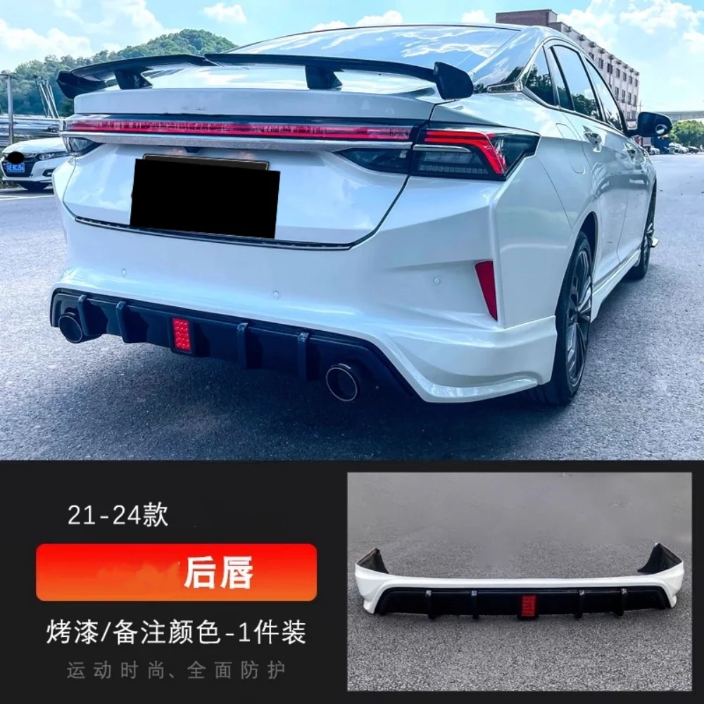 Kit tuning Aeolus 2021-2024: pala frontal, alerón y faldas - imagen 4
