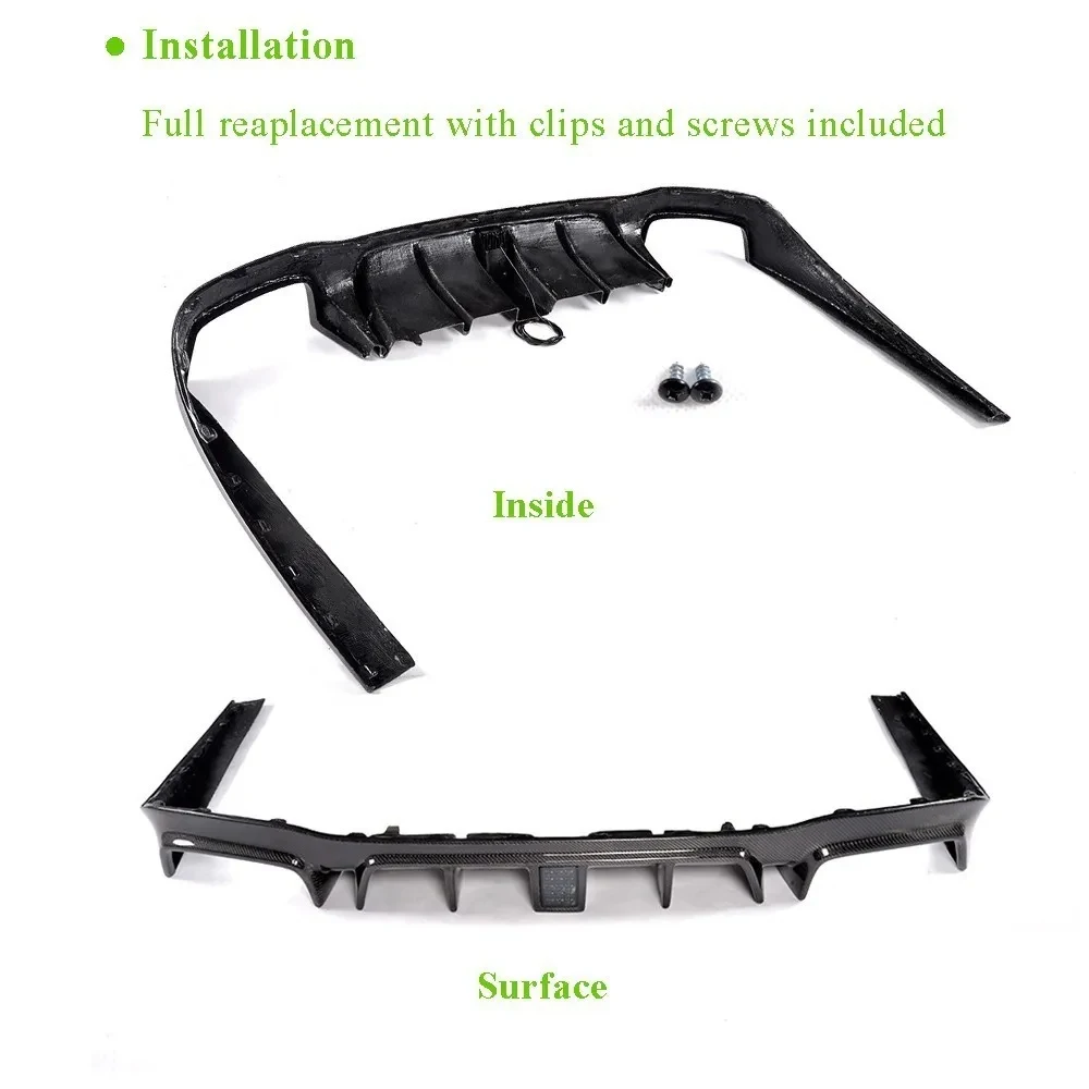 Alerón trasero de fibra de carbono para Mercedes-Benz Clase E W213 AMG - imagen 5