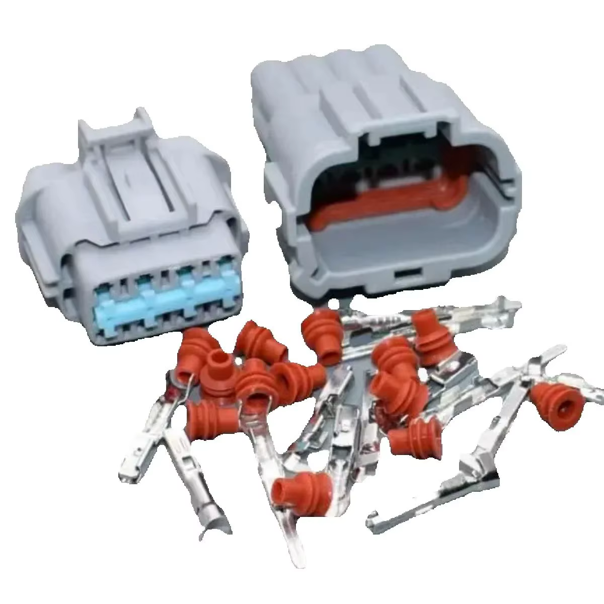 Conector macho y hembra impermeable de 8 pines para cableado de automóvil