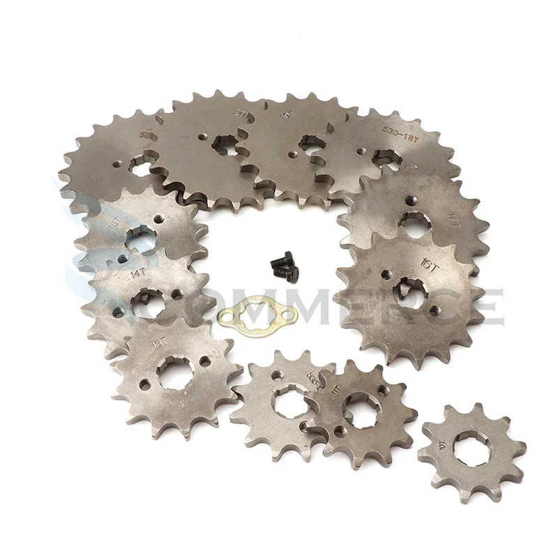 Cadena 530 con piñones 10-21 dientes para motocross y ATV - imagen 2