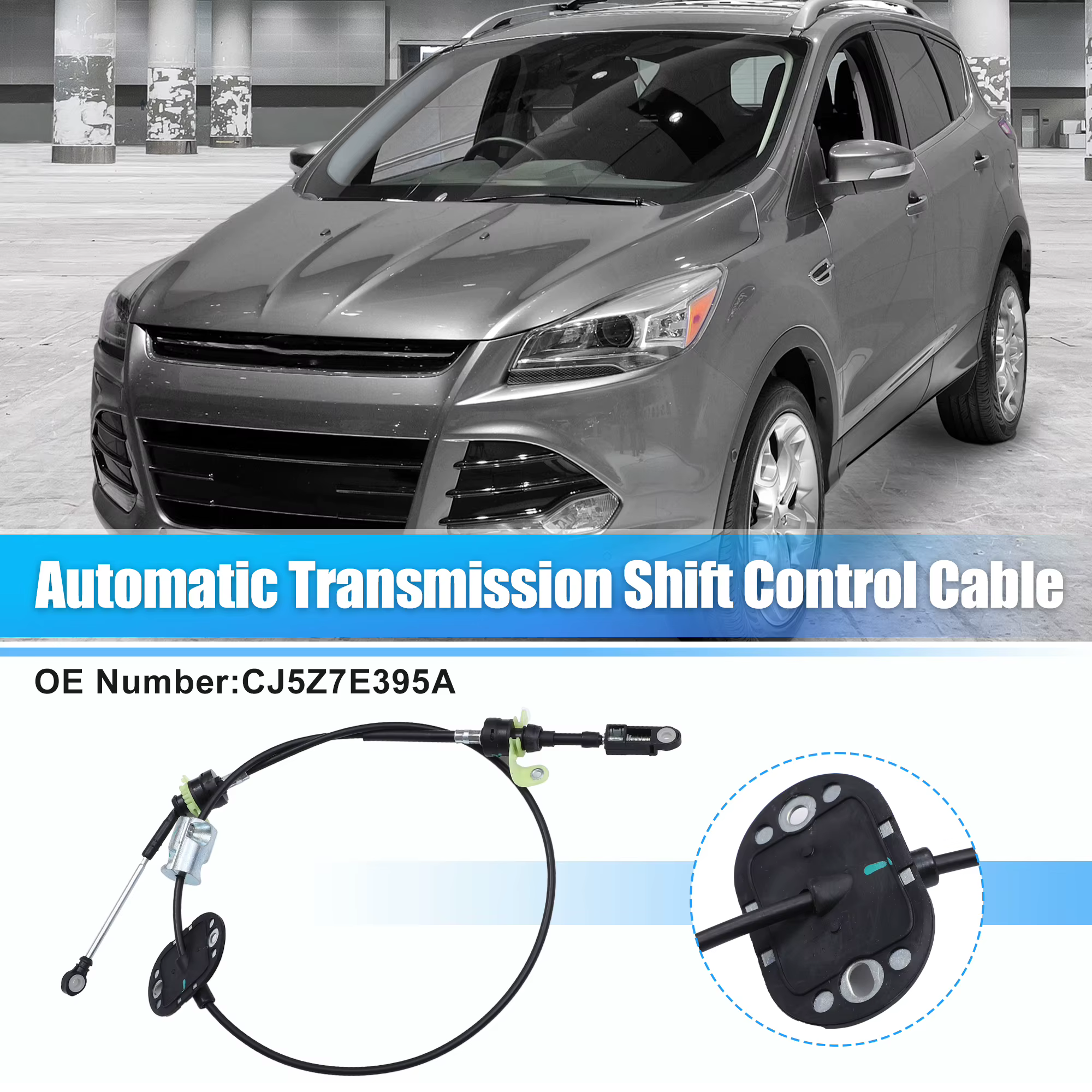 Cable Cambio Automático X Autohaux CJ5Z7E395A – Ford Escape 1.6L 2.0L - imagen 2