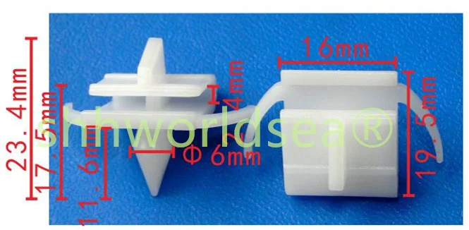 Kit 10 clips retención puerta BMW 51711959929 BMW E81 E87 - imagen 2