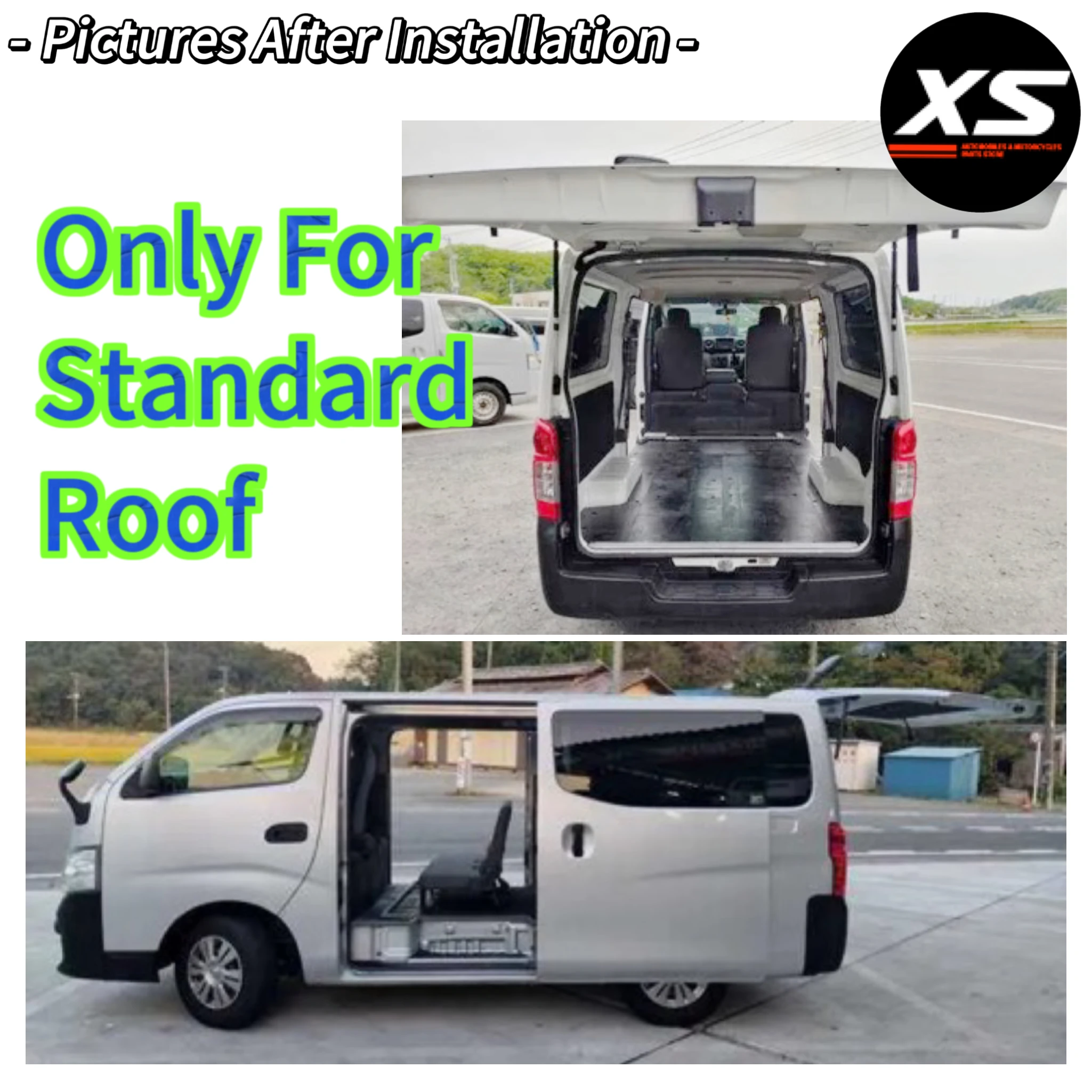 Amortiguador de puerta trasera para Nissan NV350 Urvan Caravan E26 - imagen 2