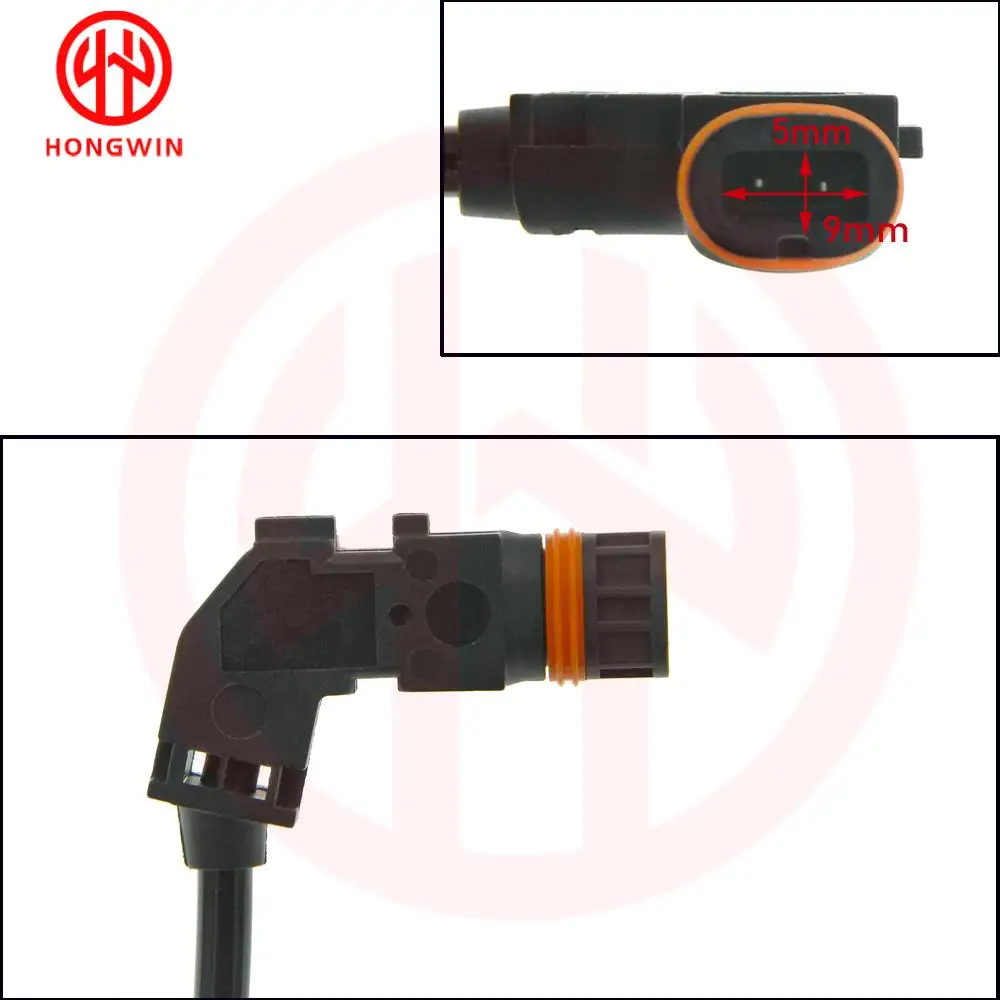 Sensor ABS conexión eléctrica