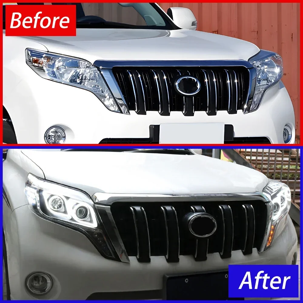 Faros LED delanteros con Angel Eyes y proyector para Toyota Prado 2014-2017 - imagen 5