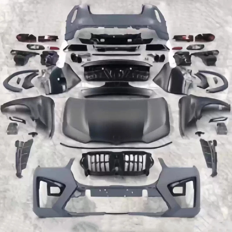 Kit de reparación carrocería BMW X6 E71 G06 X6M capó parachoques guardabarros - imagen 2