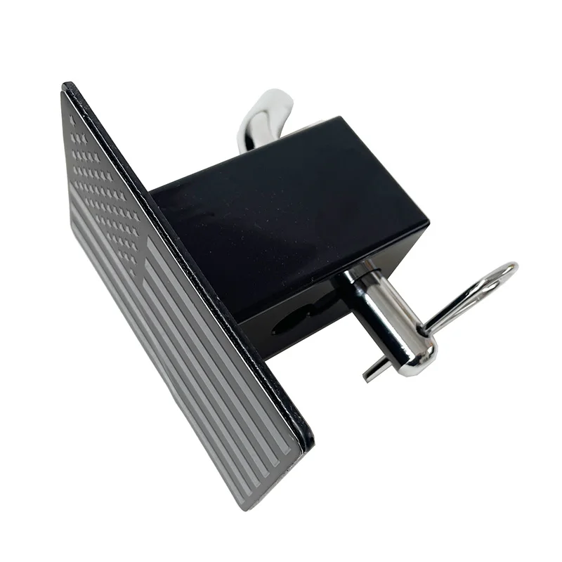 Tapón protector metálico universal enganche remolque coche - imagen 2