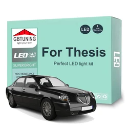 Kit de bombillas LED para interior de Lancia Thesis (2002-2009)