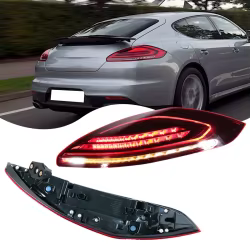 Faros traseros LED ahumados para Porsche Panamera 970 2014-2016