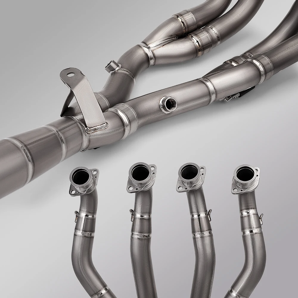 Para Hayabusa GSXR 1300 GSXR1300 GSX 1300 R GEN 3 tubo de escape delantero de motocicleta sistemas completos originales Motocross Slip on 2021-2025 - imagen 4