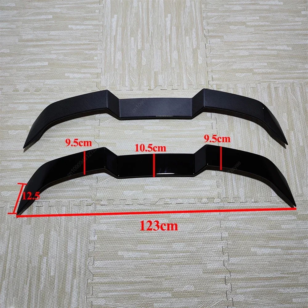 Aletas de alerón tapa maletero BMW Serie 3 G20/G22 M3 G80 M4 G82 negro - imagen 4