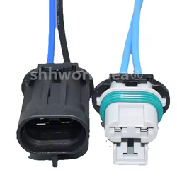 Shhworldsea Conector de ventilador Ford 2 pines 15363993