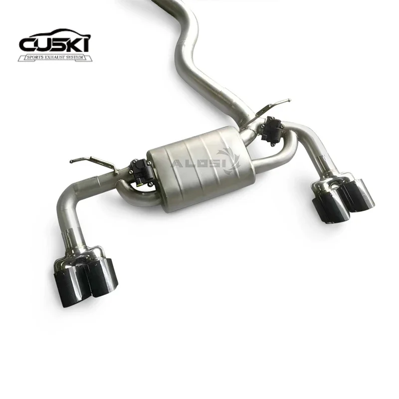 Escape trasero deportivo BMW 440i F32/F33/F36 B58 acero inoxidable - imagen 2