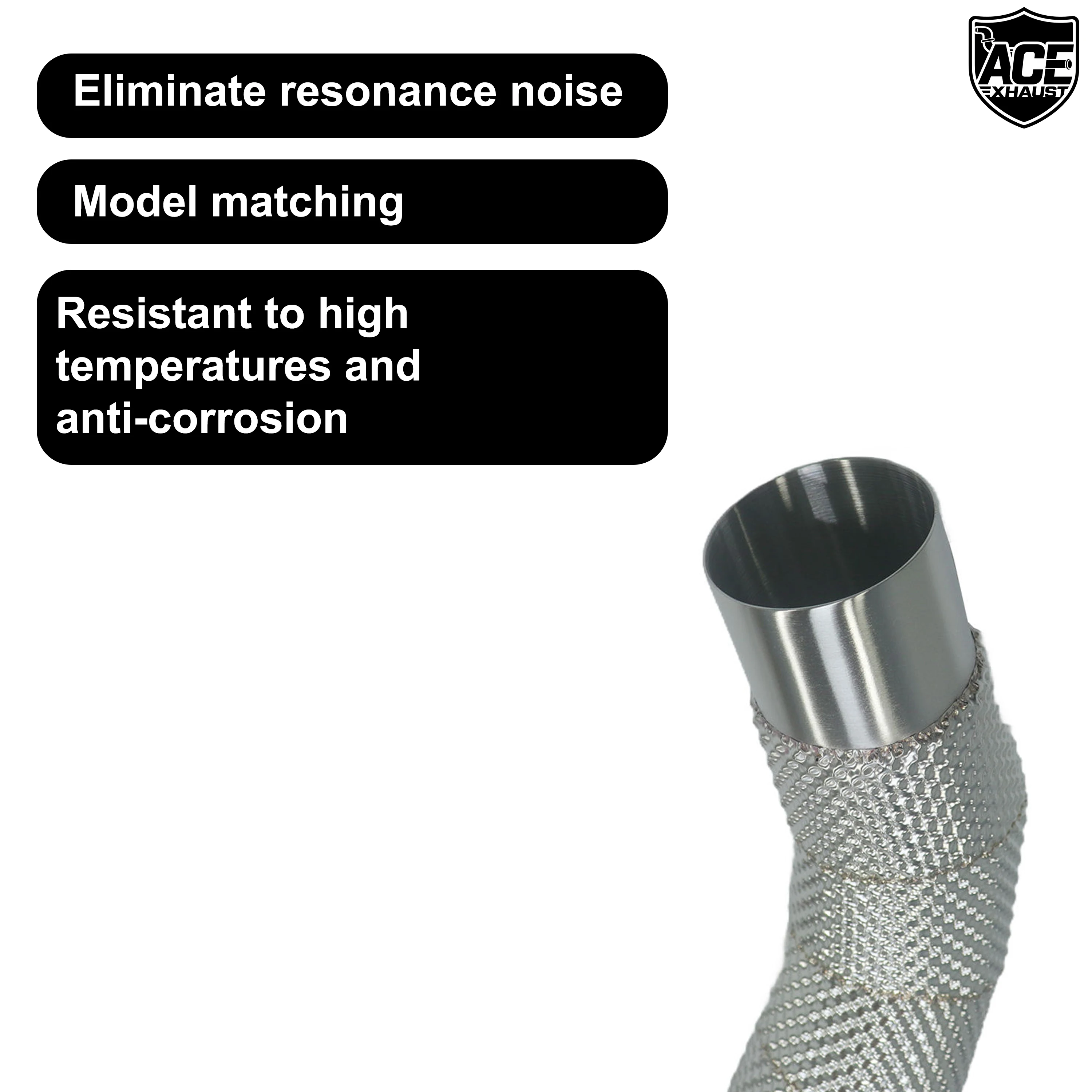 ACE tubo de escape flujo libre con catalizador BMW N63 4,4 - imagen 5