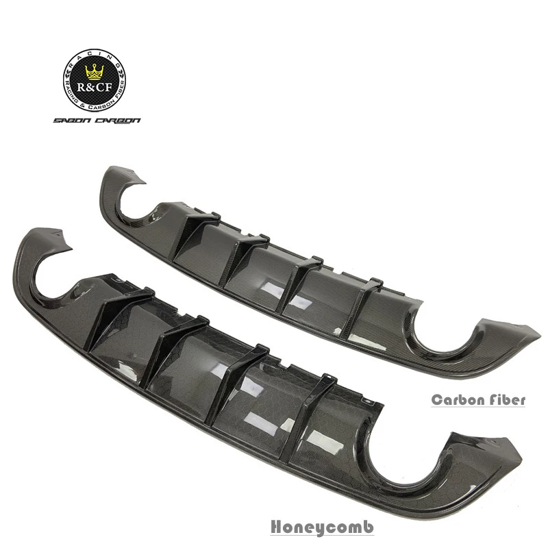 Difusor trasero fibra de carbono para Dodge Charger SRT Hellcat 2015-2021