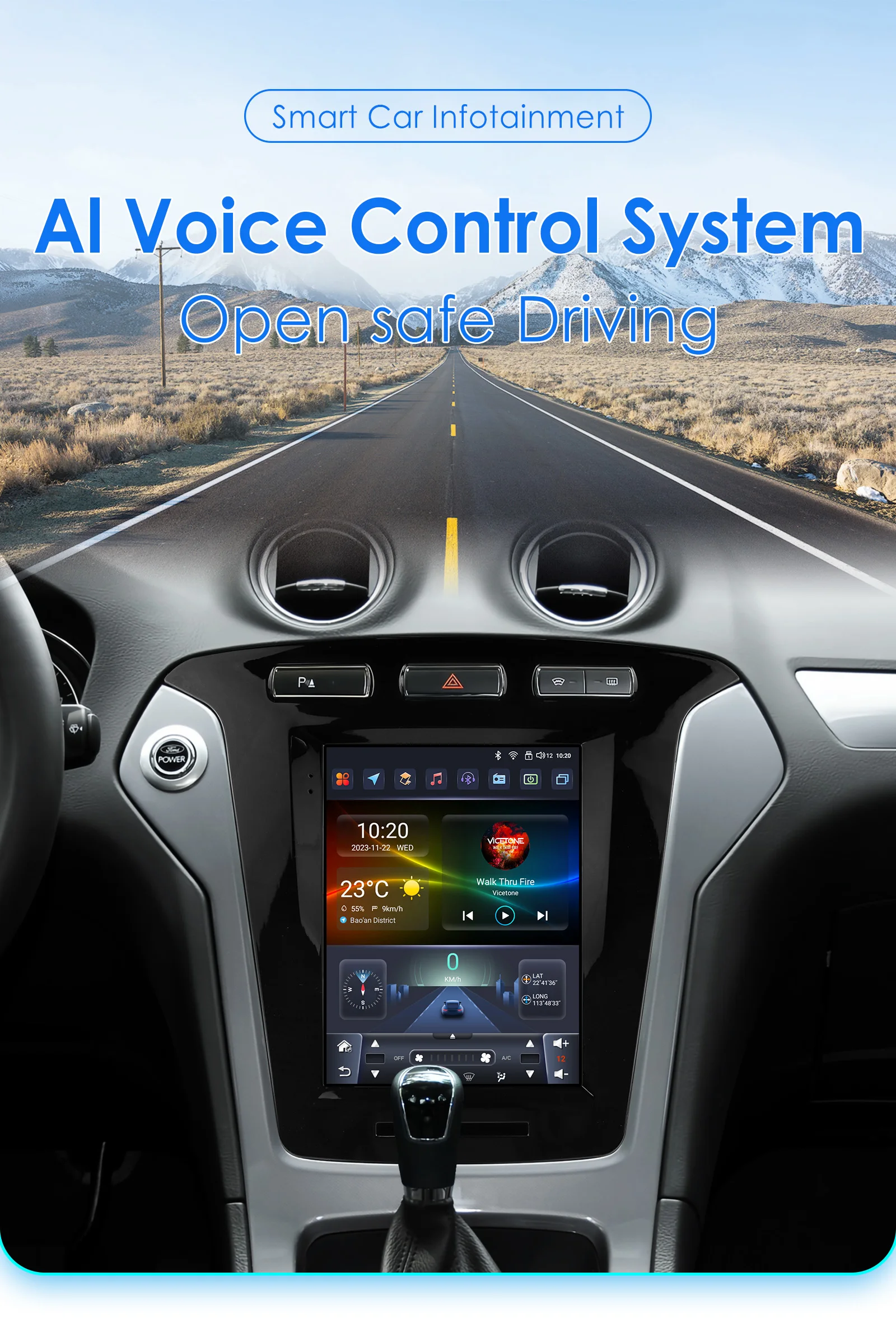 Pantalla multimedia con Android 13