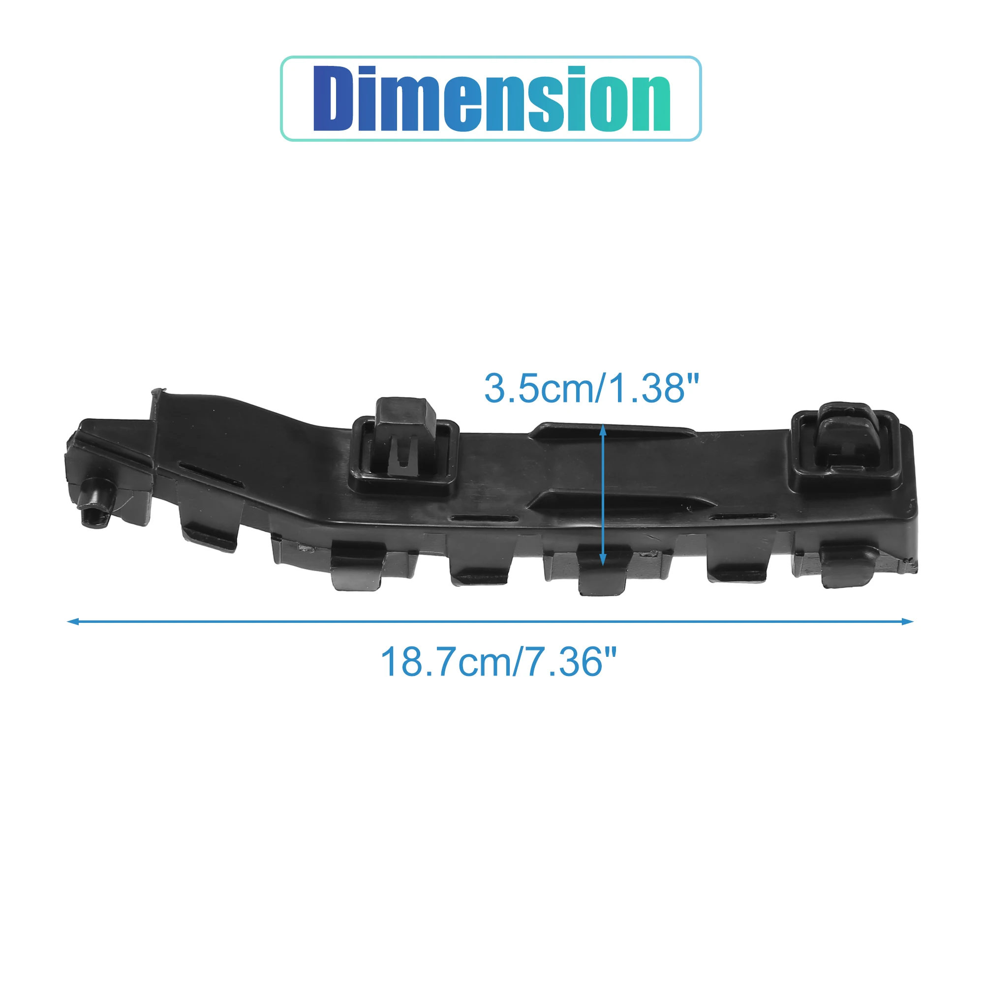 Soporte parachoques delantero derecho UXCELL Honda Accord 2008-2012 - imagen 2