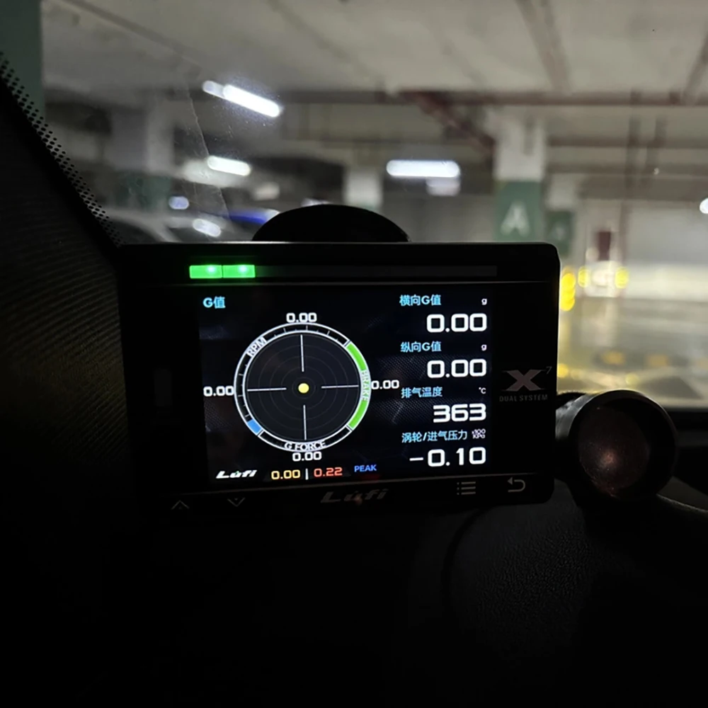 Display OBD LUFI X7 HUD – Temperaturas agua, escape y turbo - imagen 5