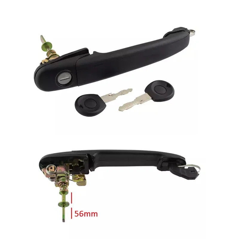 6N0837207 Maneta de puerta con 2 llaves para VW Polo 6N