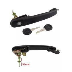 6N0837207 Maneta de puerta con 2 llaves para VW Polo 6N