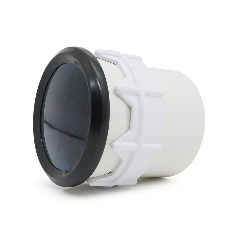 Tacómetro digital 52mm LED blanco 0-8000 RPM - 1 a 8cilindros - imagen 2
