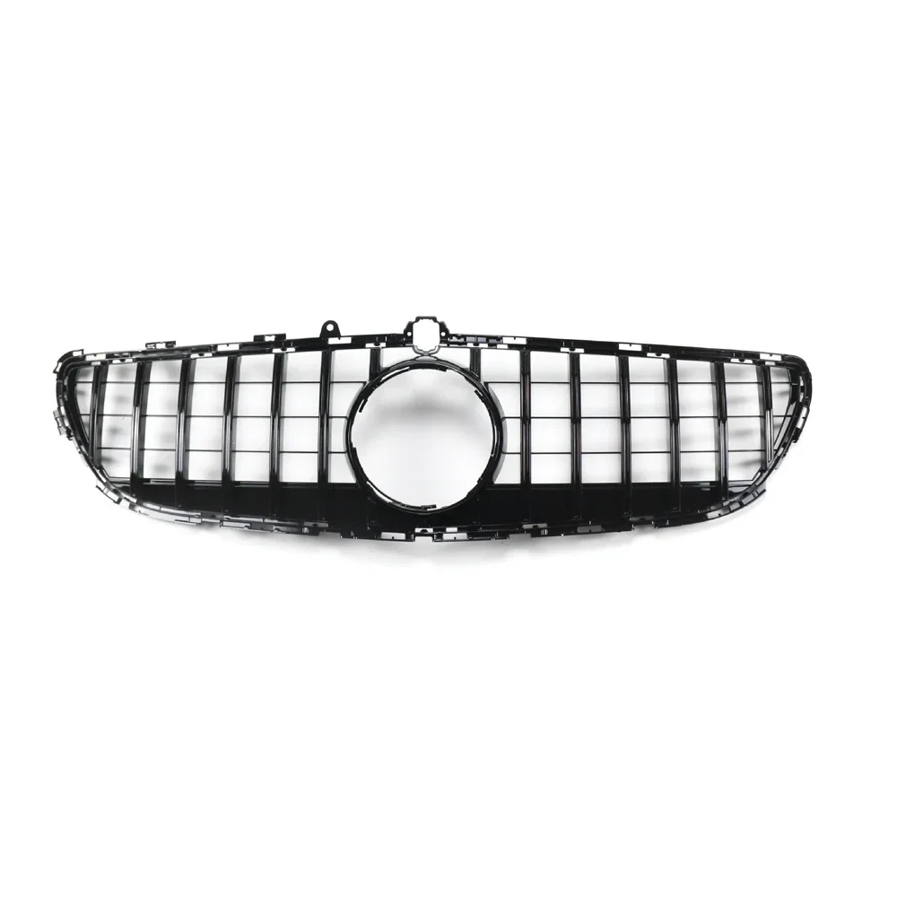 Rejilla para mercedes-benz Clase C W218 2015-2018 años modificación de parrilla de carreras estilo deportivo accesorios para automóviles parachoques delantero de coche