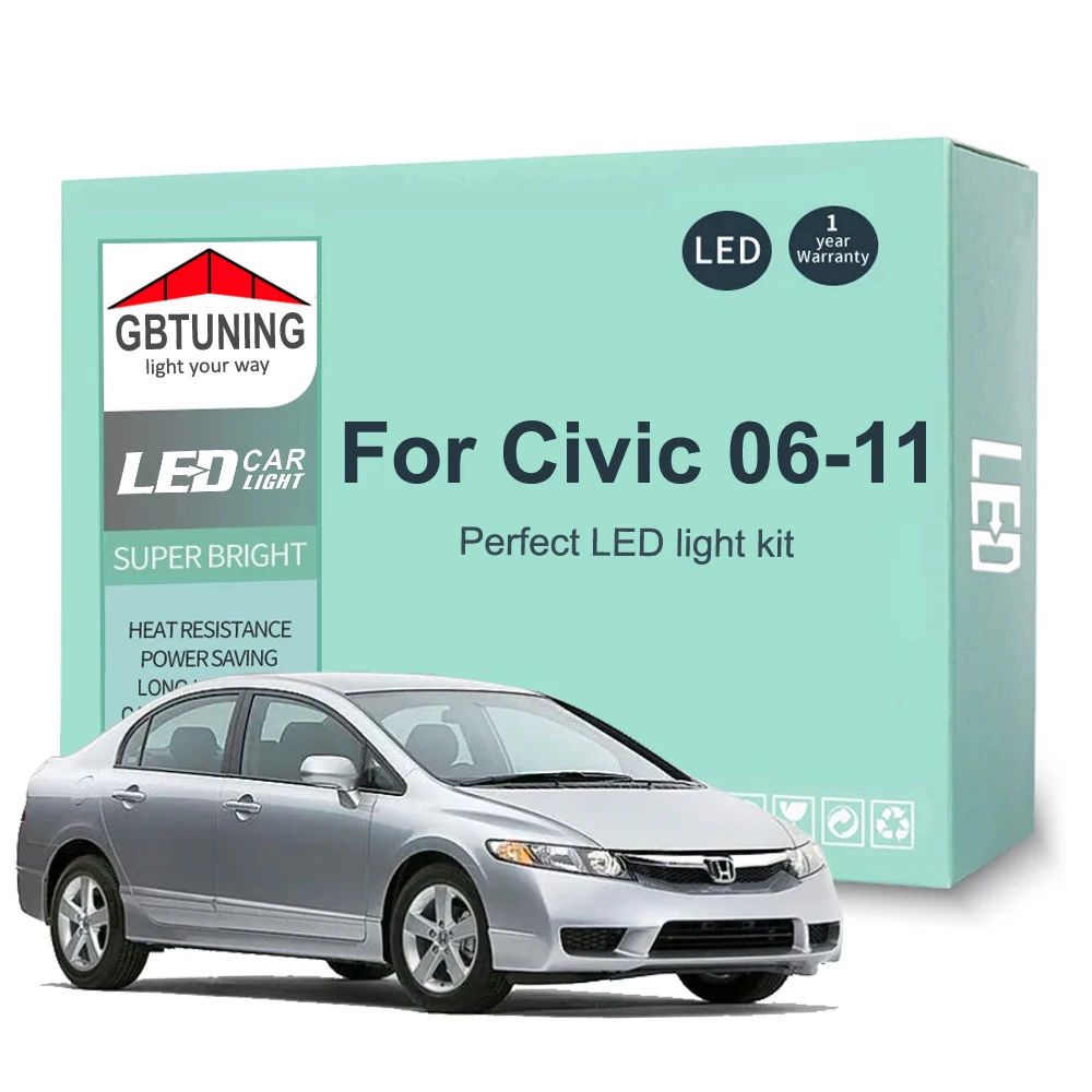 Kit de bombillas LED CANBUS para Honda Civic VIII 2006-2011