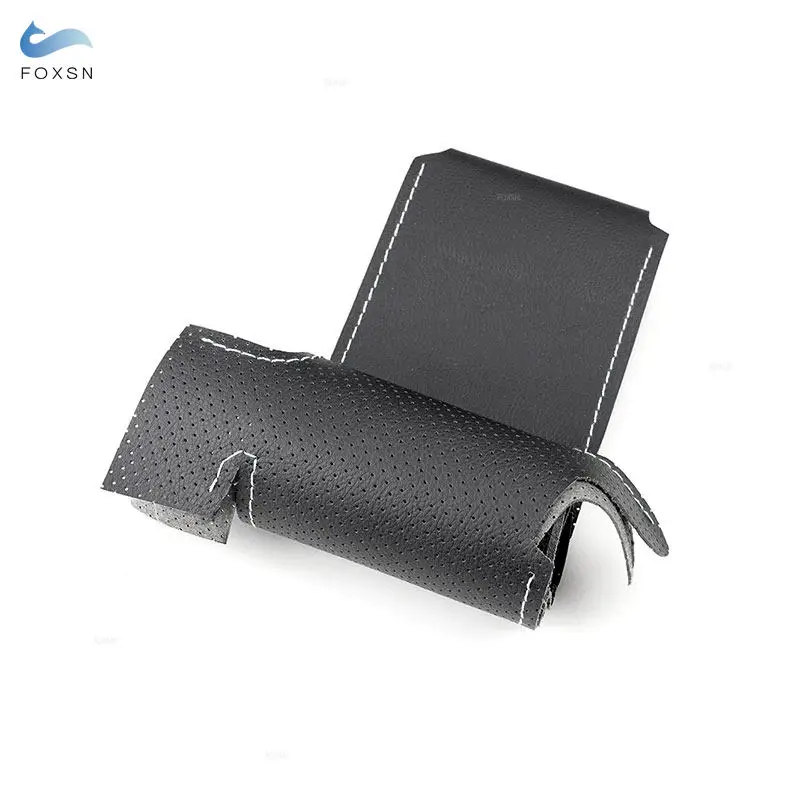 Funda volante cuero trenzada para Hyundai i20, Solaris, Verna y Accent - imagen 3