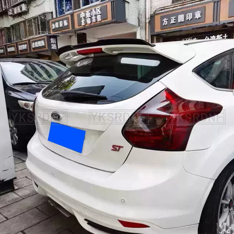 Alerón trasero ABS acabado carbono para Ford Focus ST MK3 2012-2018 - imagen 3
