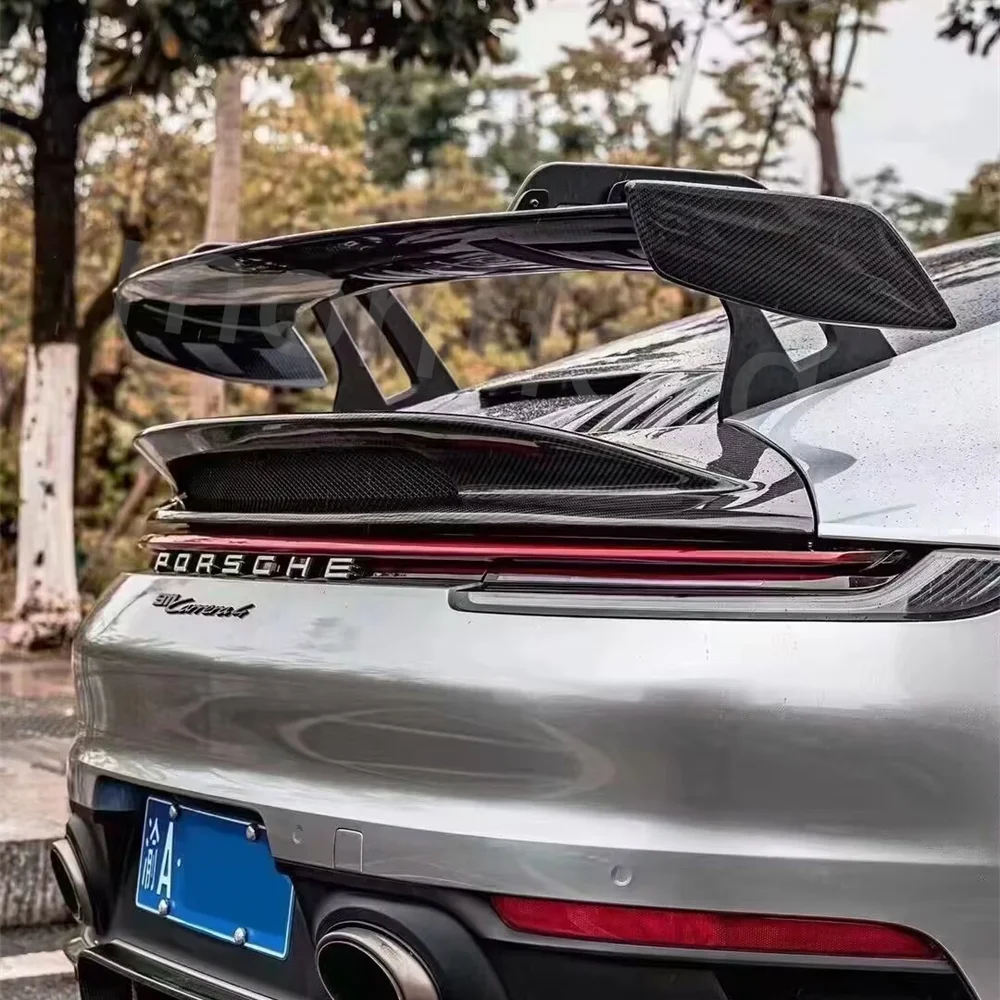 Alerón trasero fibra de carbono GT3 para Porsche 911 992 Carrera - imagen 2