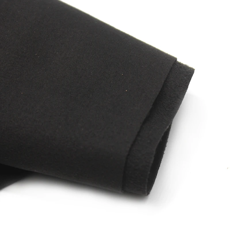 Manija de puerta de coche, reposabrazos, Panel central para salpicadero, cobertizo de techo, asiento, volante, empalme DIY, cubierta embellecedora de gamuza de pieza entera, 1,38x0,45 M - imagen 2