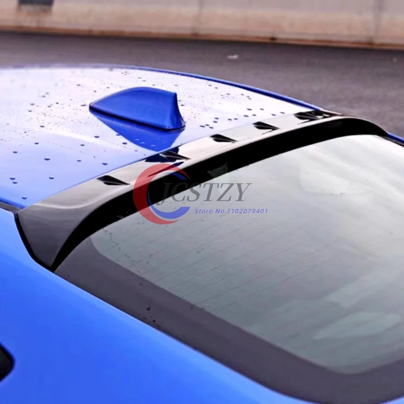 Alerón trasero V carbono Toyota GT86 BRZ 2012-2020 ABS negro brillante - imagen 5