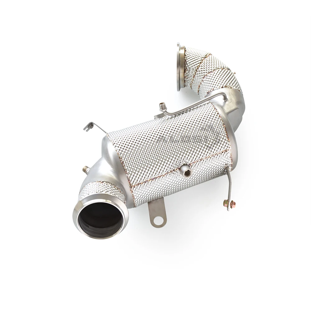 Tubo de escape de alto rendimiento para Lotus Emira 2,0 T 2021-2024, sin problemas de motor, convertidores catalíticos deportivos ligeros, bajante - imagen 4