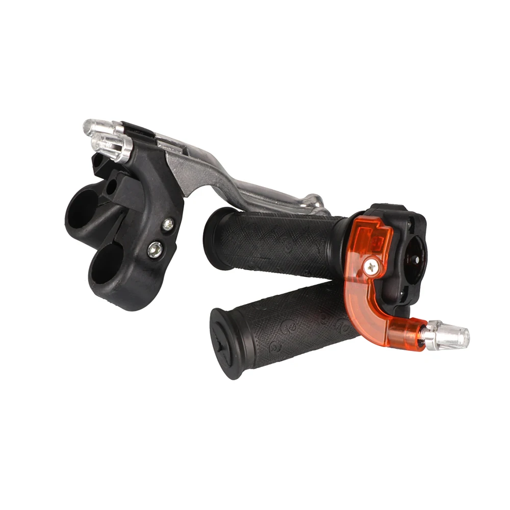 Kit palancas de freno y puño de gas 22 mm para minimoto 47/49 cc - imagen 2