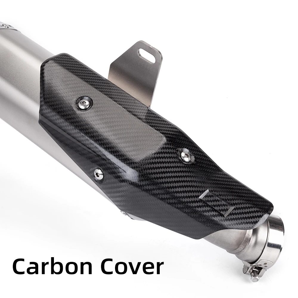 Silenciador escape carbono DB Killer rendimiento – Moto Kawasaki ZX4R ZX4RR 470mm - imagen 4